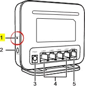 router reset factory settings