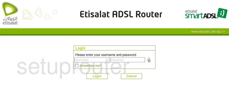 router login screen