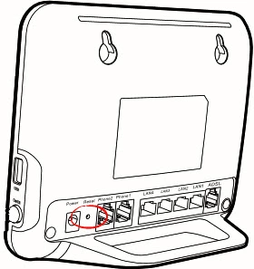 router reset factory settings