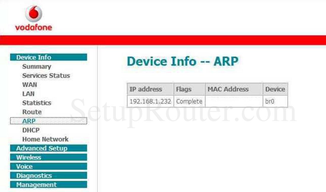 Очистка arp таблицы huawei