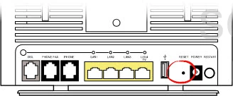 router reset factory settings