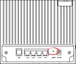 router reset factory settings