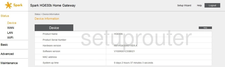 router status mac address internet IP