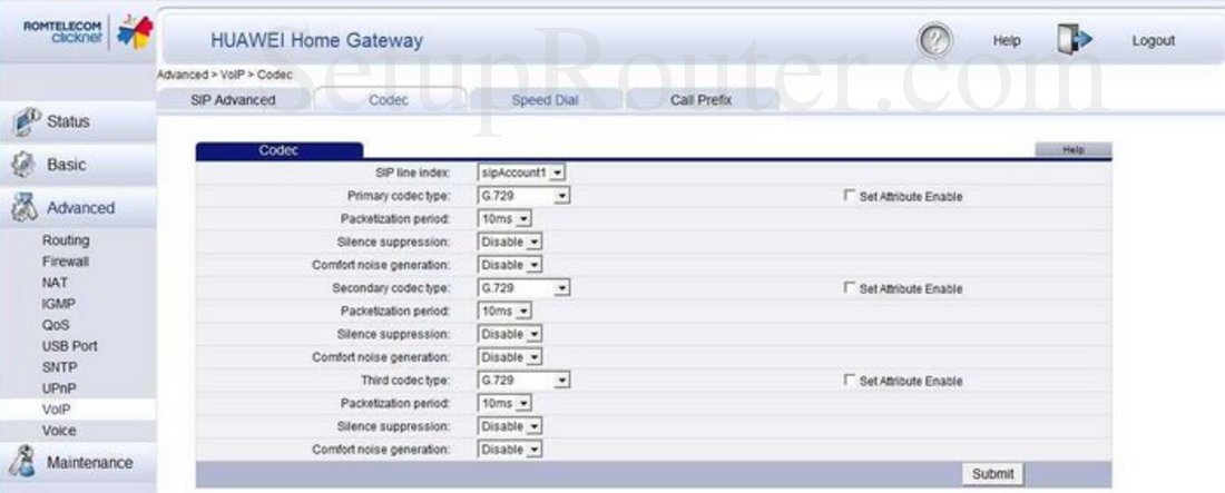 best codec for fax over voip