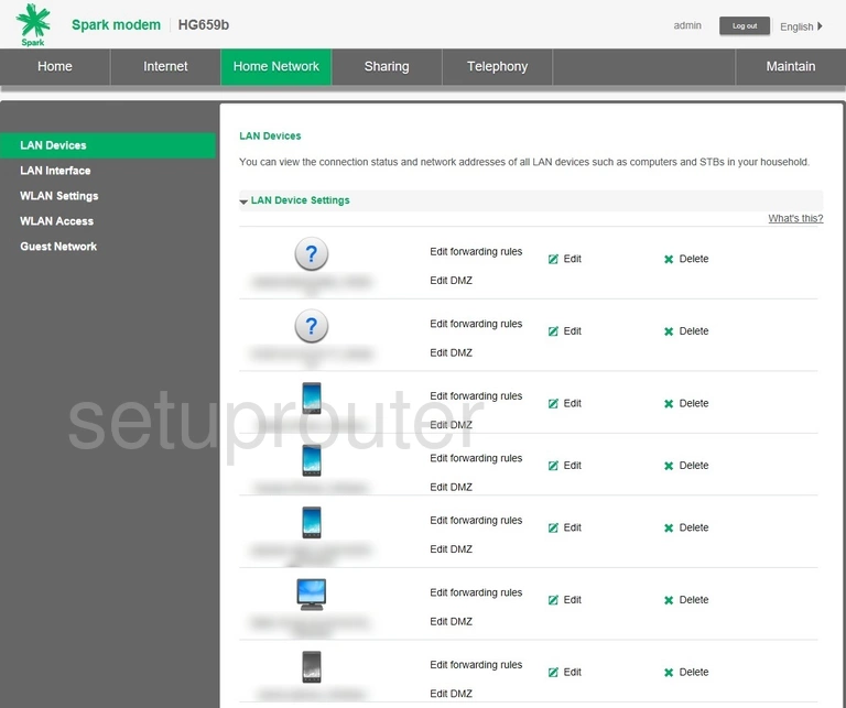 router attached devices