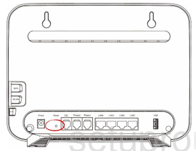 router reset factory settings