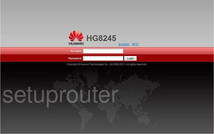 router login screen