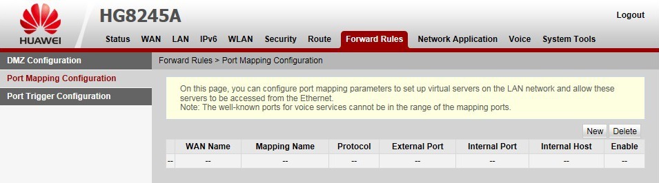 Huawei port security настройка