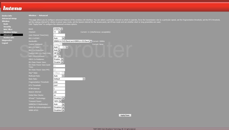 wifi advanced security settings wireless