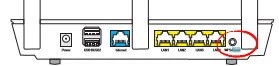 router reset factory settings