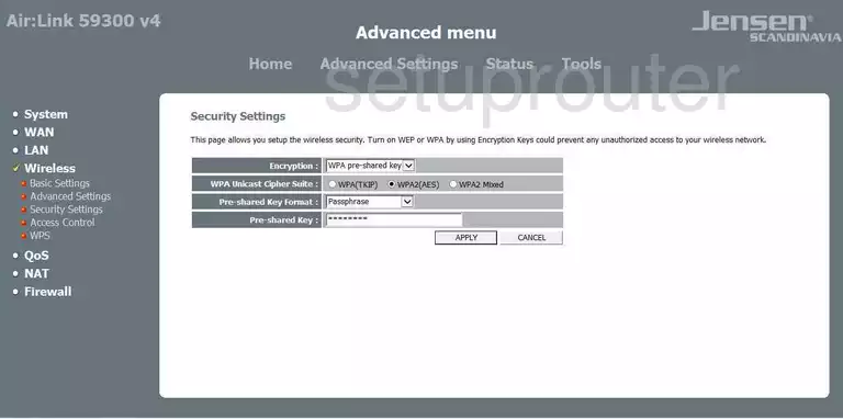 router wifi security wireless