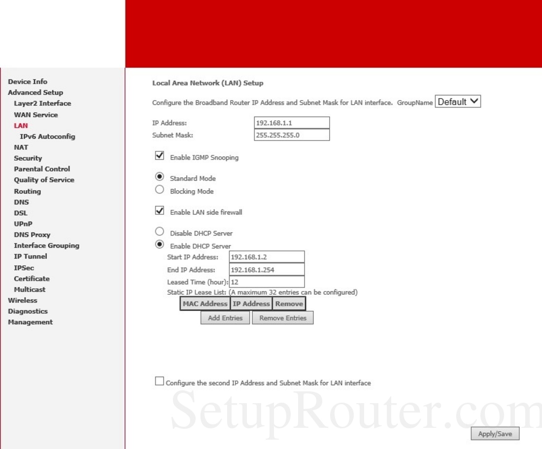 Kasda KW5815A Screenshot LANSetup