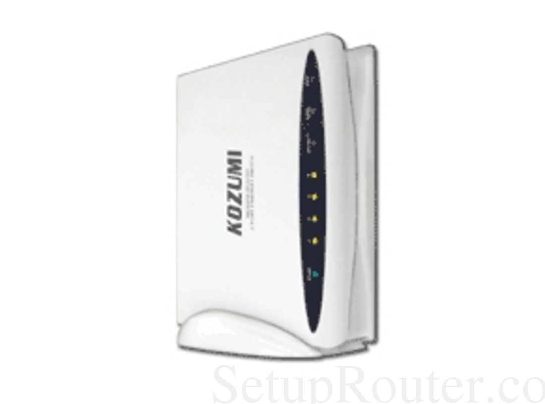 Kozumi KM400P Screenshot pictureofrouter3104