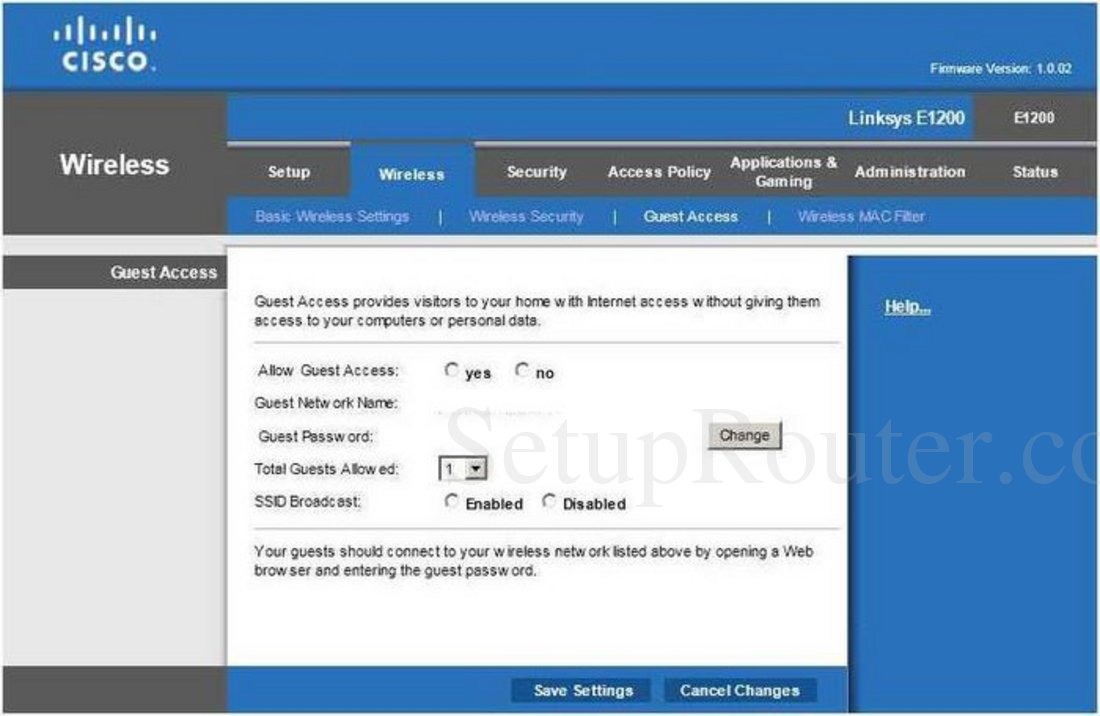 Роутер cisco linksys e1200 настройка