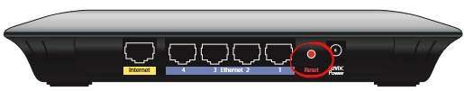 router reset factory settings