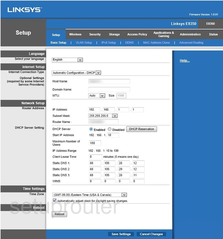 Linksys Login Instructions