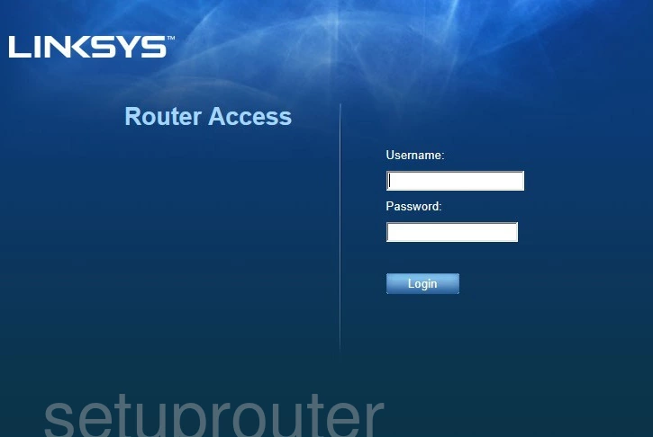 router login screen