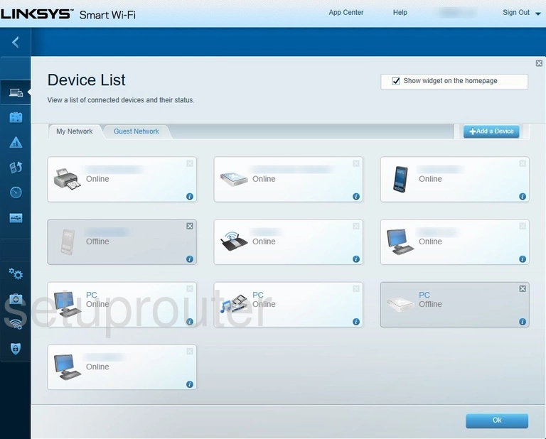 router attached devices