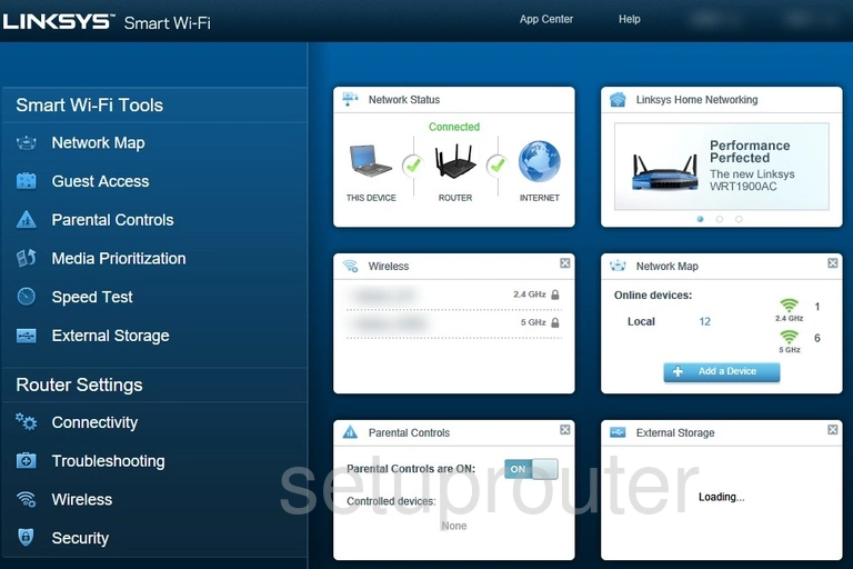 router status mac address internet IP