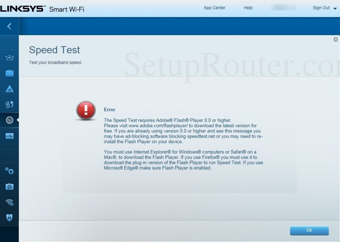 Linksys Ea9500 Screenshot Speedtest
