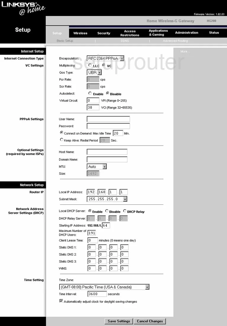 router setup