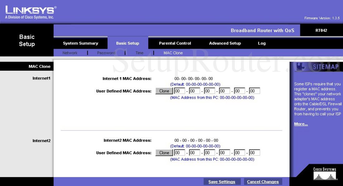 Clone address. Clone address