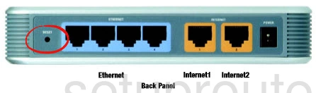 router reset factory settings