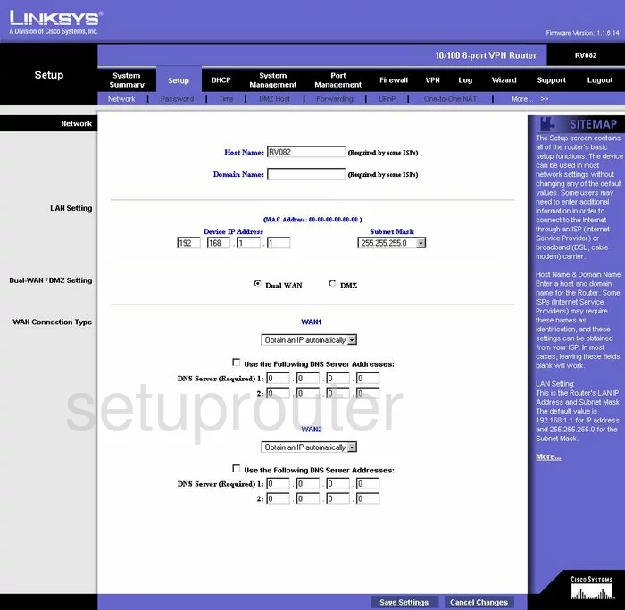 router setup