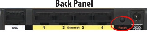 router reset factory settings