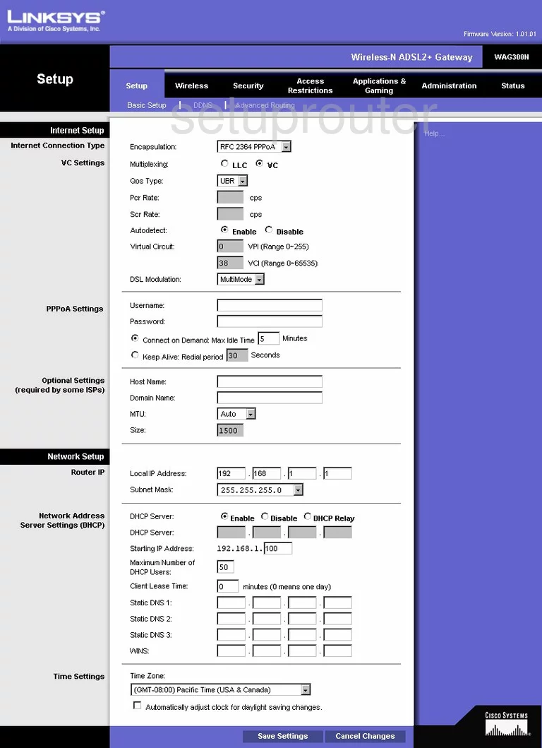 router setup