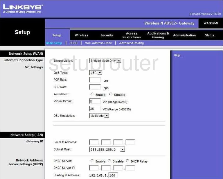 router setup