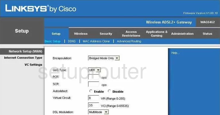 router setup