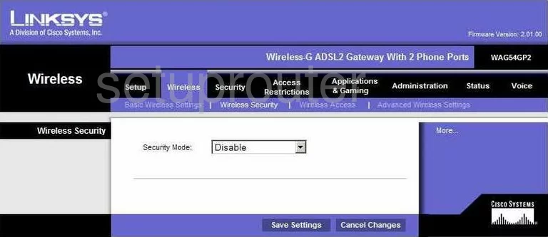 router wifi security wireless