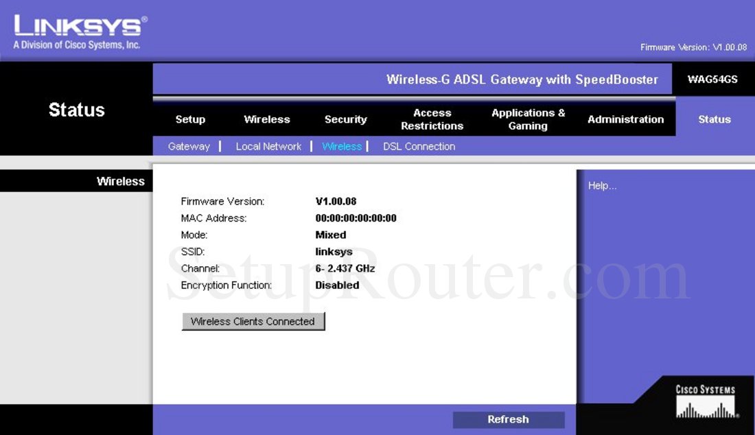 cisco mac address is 00 00 00