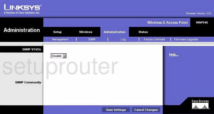 router snmp