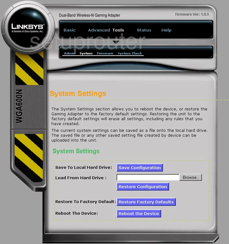 router status mac address internet IP