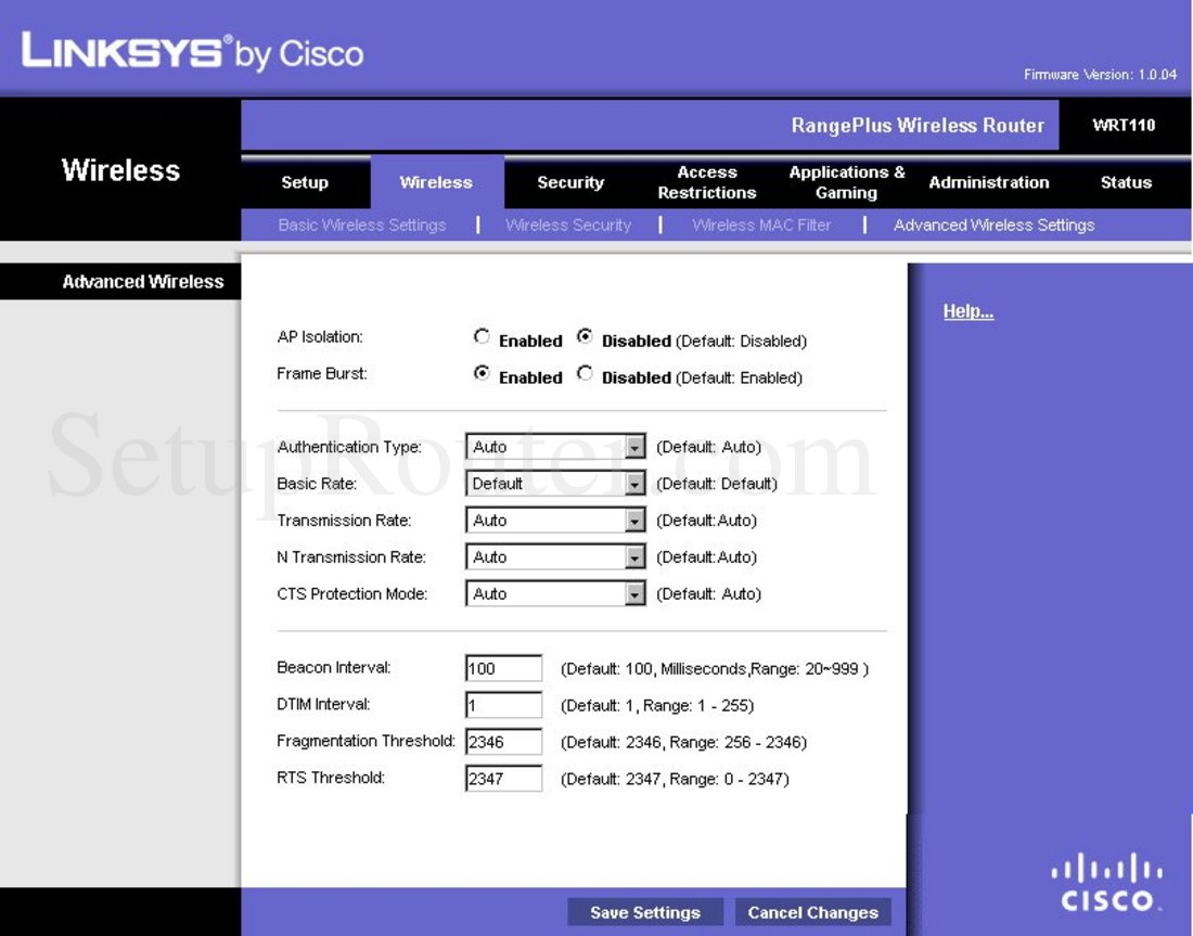 cisco wrt110 software download
