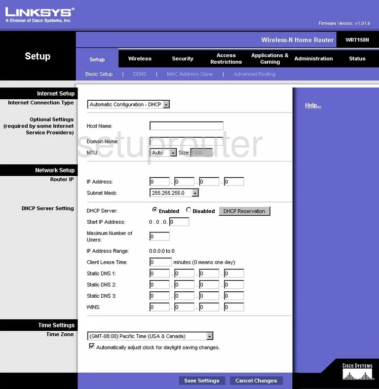 router setup