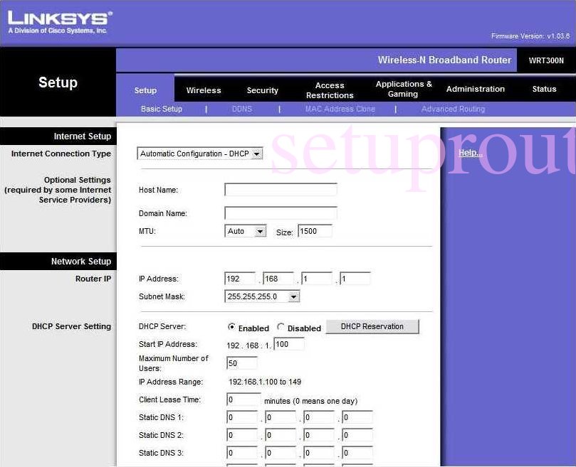 how-to-change-the-ip-address-on-a-linksys-wrt300n-router