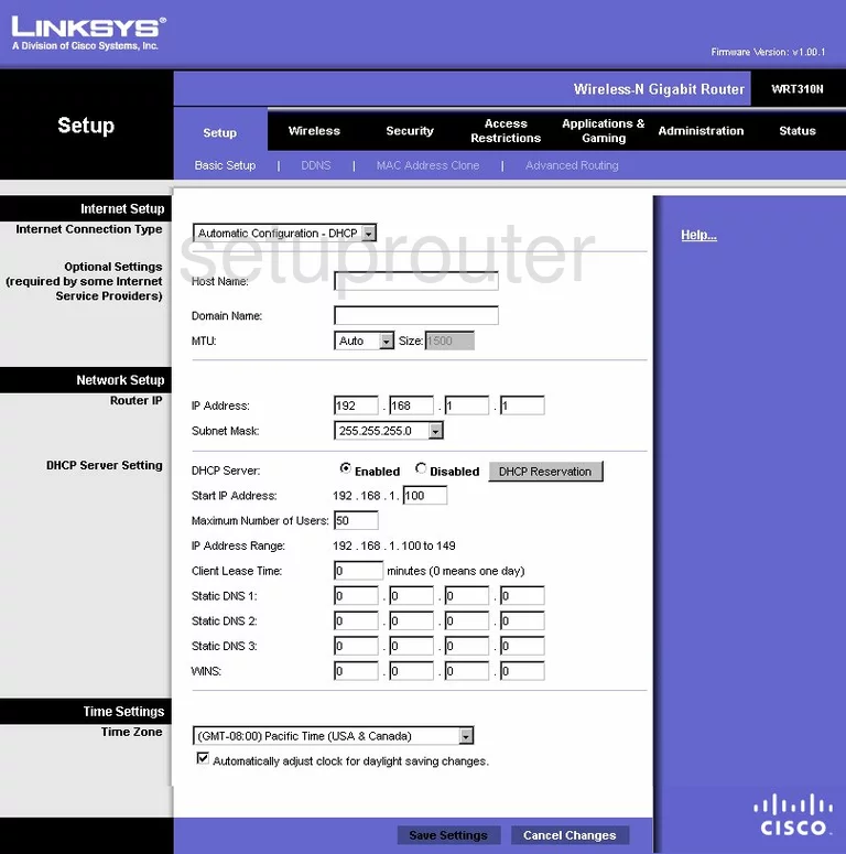 router setup