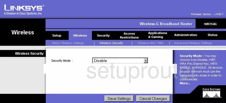 router wifi security wireless