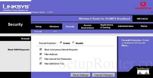 linksys wag54g2 firmware upgrade