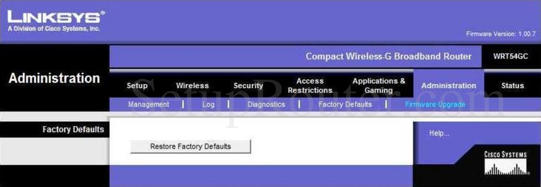 linksys wrt54gc ver 2.0 firmware update