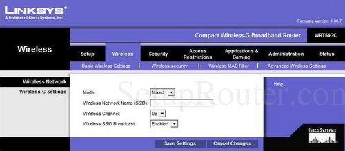 linksys wrt54gc ver 2.0 firmware update