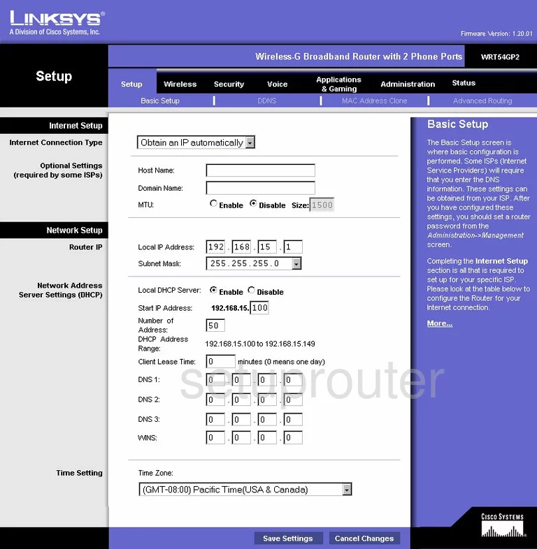 router setup