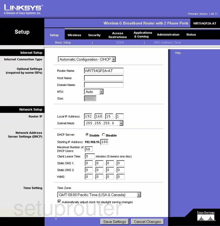 router setup