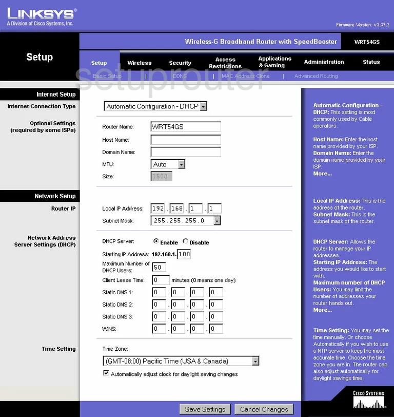 router setup