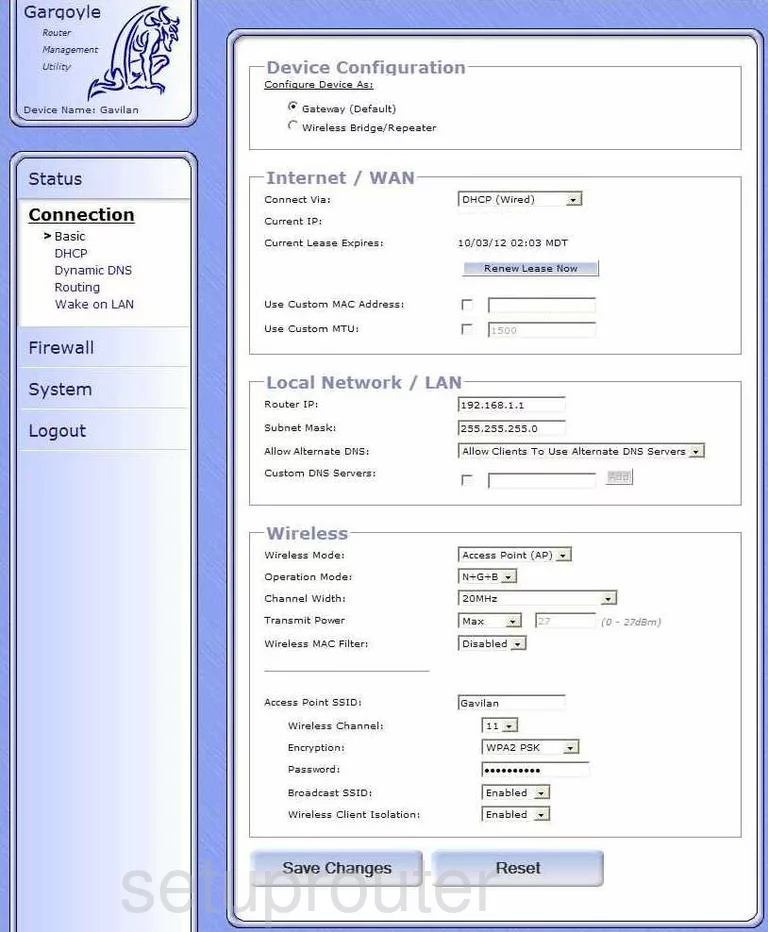 router setup