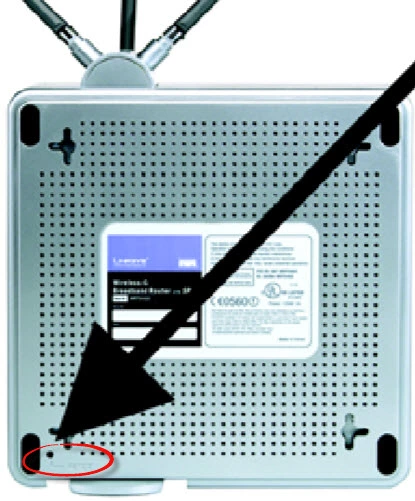 router reset factory settings