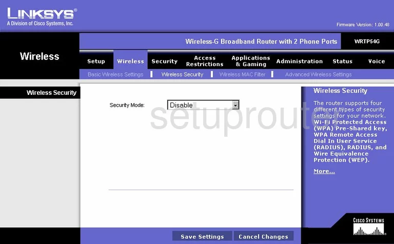 router wifi security wireless